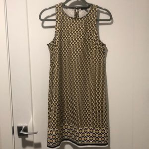 Yellow & black pattern, Banana Republic Fac. Dress